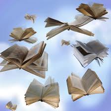 flying books