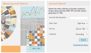 journal metrics by Elsevier